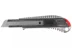 Нож технический 18мм, ЗУБР "МАСТЕР", металлический, самофиксирующееся лезвие