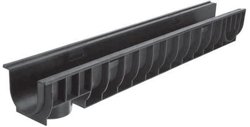 Лоток водоотводный GIDROLICA Standart DN100 C250 пластиковый 1000*146*135 мм арт.800