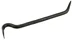 Лом-гвоздодер 400мм ЗУБР "МАСТЕР",профиль шестигранник, крашеный