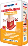Клей термостойкий ПЛИТОНИТ СУПЕРКАМИН Термоклей 25 кг (до +150°С)