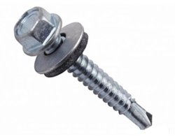 Саморез кровельный 4,8x50(51) сверло №1 оцинк КРс ZP (уп 150шт)