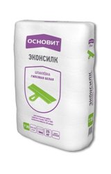 Шпаклевка гипсовая ОСНОВИТ ЭКОНСИЛК PG35 W финишная белая 5 кг