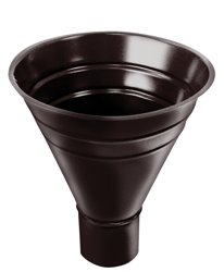 Воронка водосборная GL, 150/100 мм RAL 8017