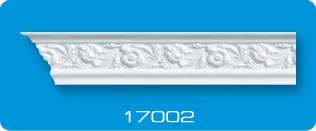 Плинтус потолочный ФОРМАТ 17002 инжекционный белый 1,3 м
