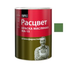 Краска МА-15 зеленая РАСЦВЕТ 0,9 кг 5917