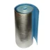 Фольгированный двусторонний Тепофол В 03мм (30 кв.м) (отражающий слой на основе алюминиевой фольги) рулон длиной 25м * шириной 1,2м