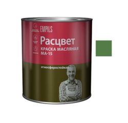 Краска МА-15 зеленая РАСЦВЕТ 2,7 кг 5931