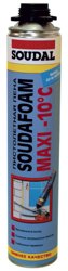 Пена монтажная профессиональная СОУДАЛ MAXI 70 зимняя 870мл ( Т-ра перевозки не ниже 0 град)
