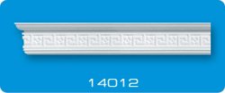 Плинтус потолочный ФОРМАТ 14012 инжекционный белый 1,3 м