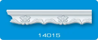 Плинтус потолочный ФОРМАТ 14015 инжекционный белый 1,3 м
