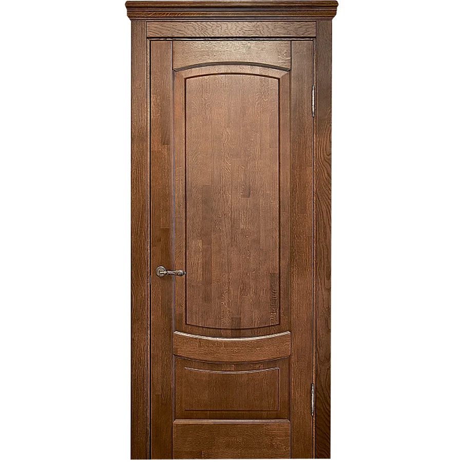 Дверь CREDA AMORE (Алина) глухая массив дуба орех 2000х900