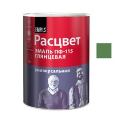 Эмаль ПФ-115 зелёная 0,9кг ТЗ РАСЦВЕТ ГОСТ 6465-76
