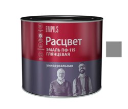 Эмаль ПФ-115 серая 2,7кг ТЗ РАСЦВЕТ ГОСТ 6465-76