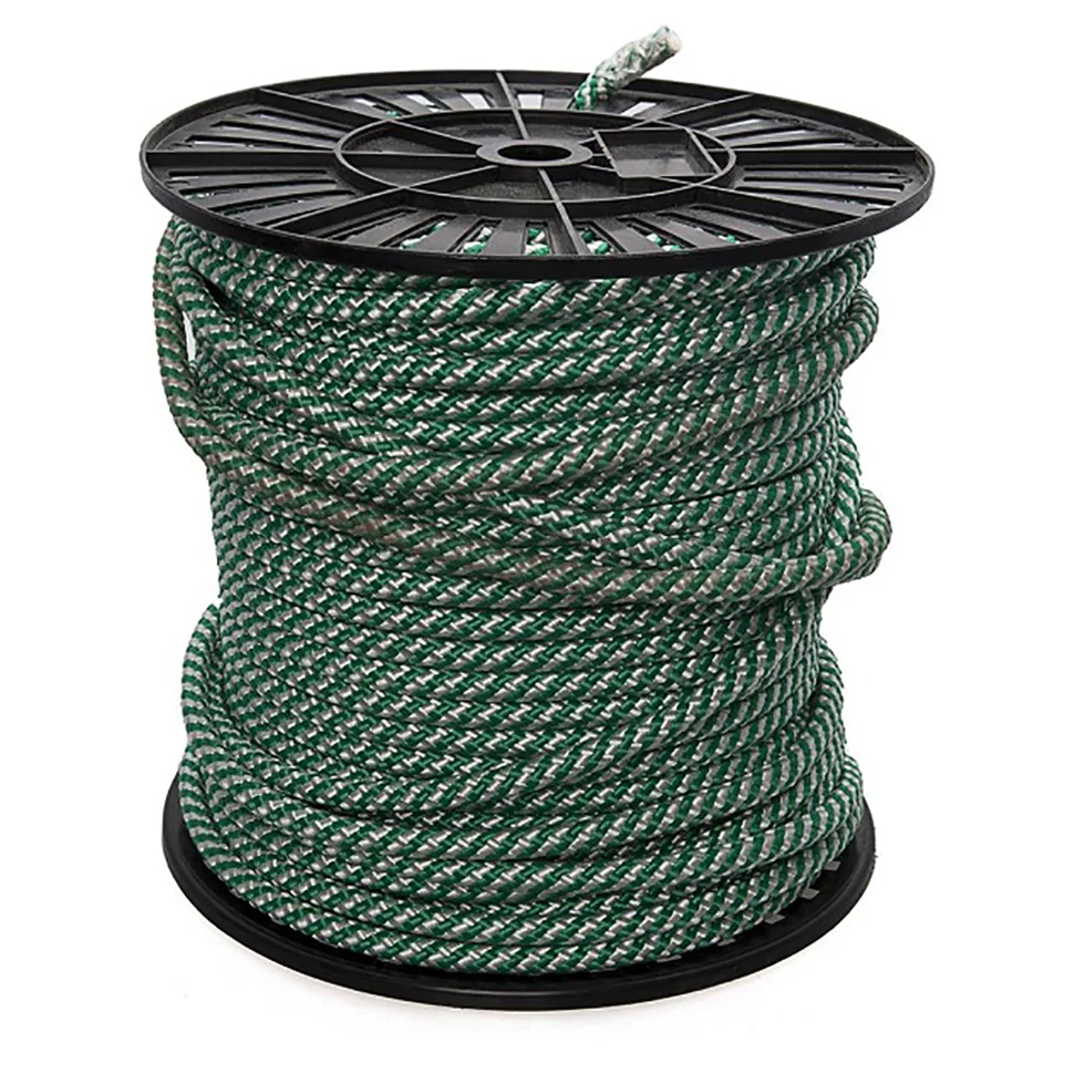 Шнур плетеный ( веревка вязаная) п/п d=10 мм 200м, цветной