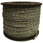 Шнур плетеный ( веревка плетеная 24-пр) п/п d=12 мм, цветной (200м)