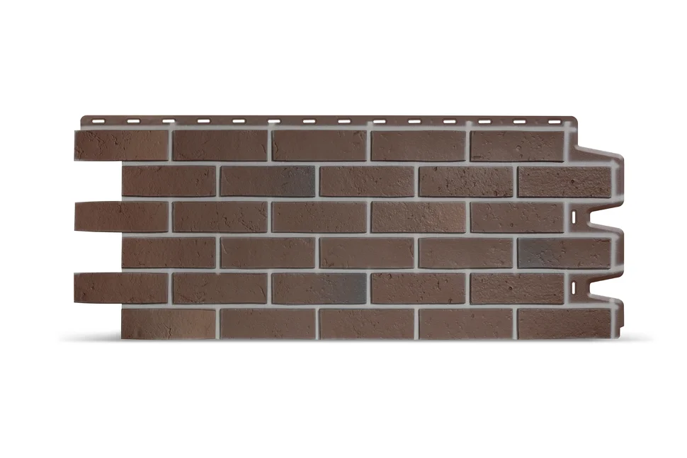 Панель фасадная Döcke Berg, цвет коричневый 1,13*0,46 м (S=0.44м2)