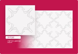 Потолочная плита Лагом экструзионная 3702 50*50 (8 штук-2 кв.м)