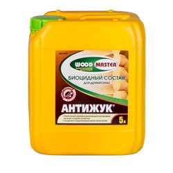 Антисептик Антижук Wood Master 5л (Т-ра перевозки не ниже 0 град)