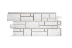 Панель фасадная Docke Burg Premium, цвет платиновый 1,07*0,47 м (S=0.42м2)