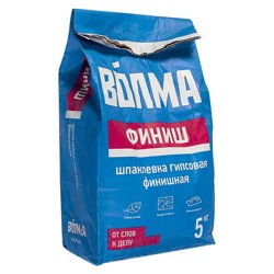 Шпаклевка гипсовая ВОЛМА ФИНИШ финишная 5 кг