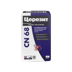 Наливной пол CERESIT CN 68 тонкослойный 25 кг