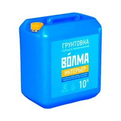 Грунт глубокого проникновения ВОЛМА ИНТЕРЬЕР 10 л