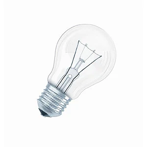 Лампа накаливания 60W E27 230V Шар прозрачный(А55/А50) ЭРА