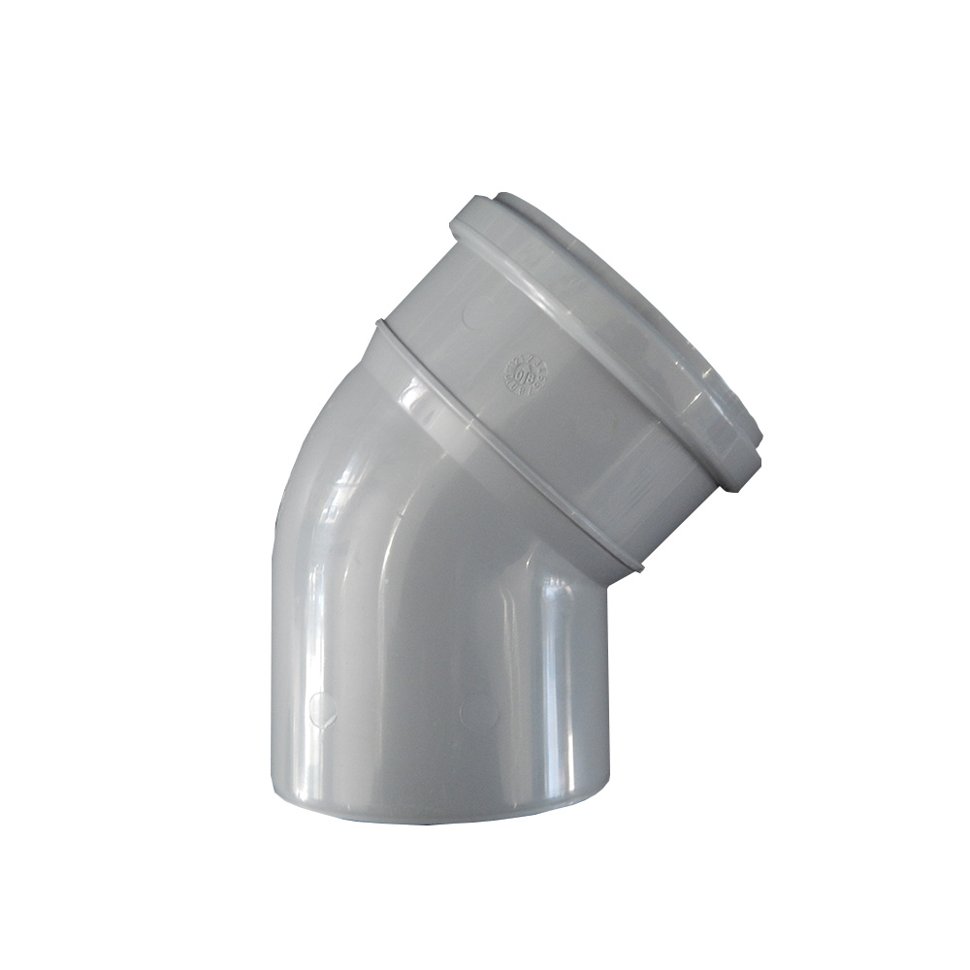 Отвод канализационный d110 *45 sinikon. Отвод полипропиленовый 45 110. Отвод наружный 110х45 гр osd. Отвод 45 градусов 110 политэк. Отвод д=110*45 градусов рр.