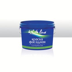 Краска ВД фасадная супербелая акриловая База А WL 14,1кг