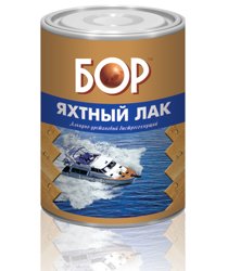 Лак яхтный матовый БОР алкидно-уретановый 1,8кг