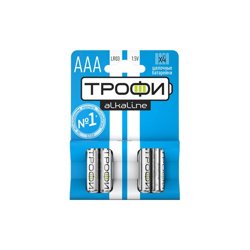 Элемент питания ТРОФИ LR03-4BL ENERGY POWER Alkaline (уп. 4шт)