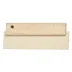 Шпатель резиновый белый 150мм для швов, деревянная ручка, Мелодия цвета