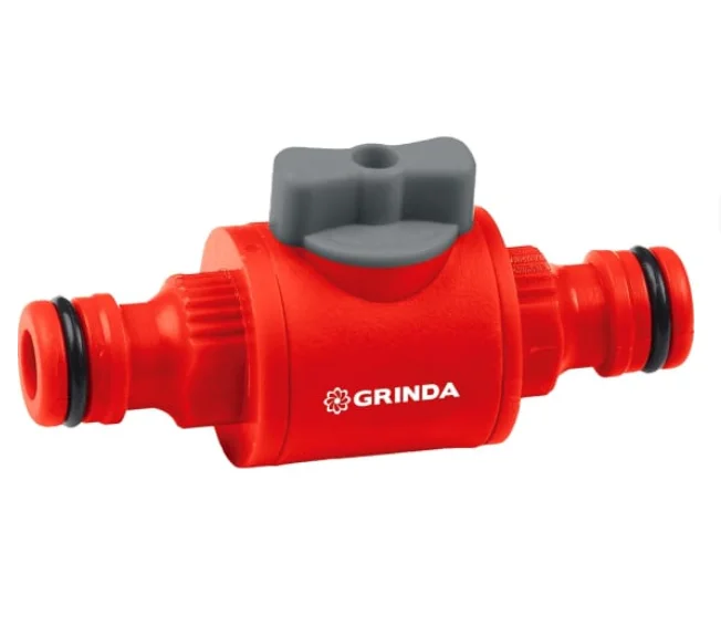 Клапан GRINDA регулирующий из ударопрочной пластмассы, соединитель-соединитель