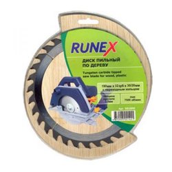 Диск пильный по дереву 200х32/30мм, 56Т, Runex