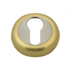 Накладка дверная круглая под цилиндр Нора-М НК-С (мат. золото)