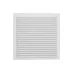 Решетка вентиляционная вытяжная с сеткой без рамки АБС 234х234, бел., ЭРА