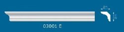 Плинтус потолочный ФОРМАТ 03001E экструзионный 2,0 м