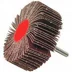 Круг шлифовальный лепестковый веерный, на шпильке, тип КЛО, зерно - электрокорунд нормальный, ЗУБР, P80, 15х30мм