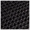 Коврик-дорожка ТРАВКА на ПВХ основе черный 0,90х15м SunStep