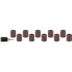 Цилиндр STAYER шлифовальный абразивный, с оправкой, d 18,7мм, Р 80/120, 10шт