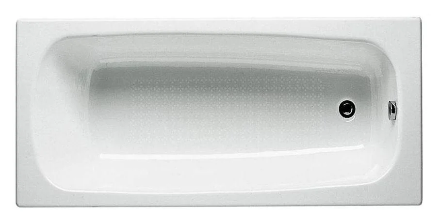 Ванна чугунная ROCA Continental 150х70 противоскользящее покрытие, без ножек