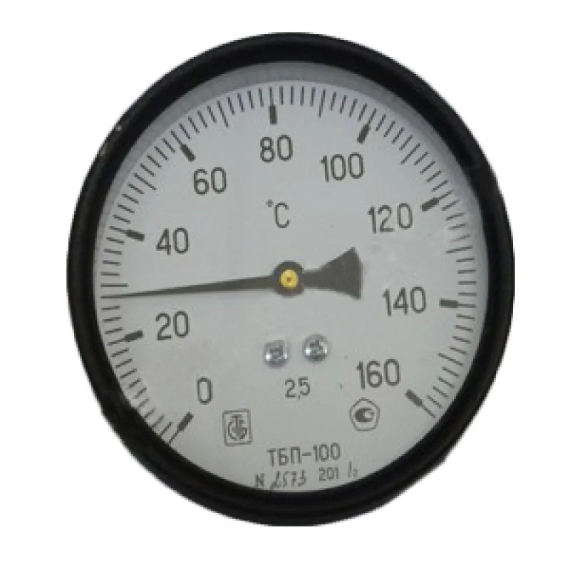 Термометр биметаллический ТБП100/50/T-(0-160)С