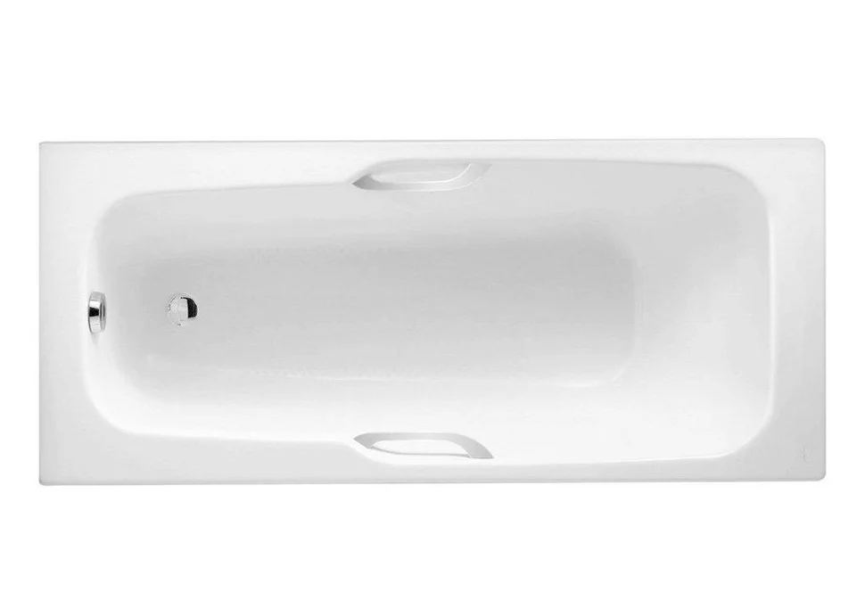 Ванна чугунная JACOB DELAFON PRELUDE 170x70 с отверстиями для ручек