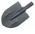 Лопата штыковая прямая с ребрами жесткости/без ребер жесткости ЛКП сталь-1,5 мм