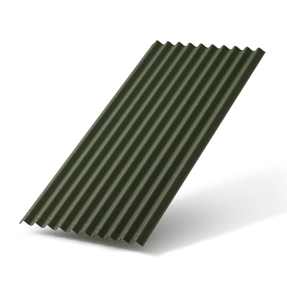 Ондулин SMART зеленый 1950*950м (полезная площадь 1,6 м2)