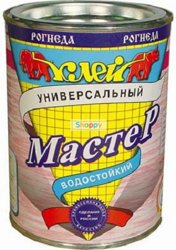 Клей Рогнеда Мастер универсальный водостойкий 0,75л- Бумага, Дерево, Кожа, Керамика, Стекло,Ткань, Резина, Металл