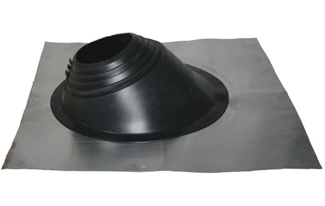 Фланец Мастер Флеш угловой №17 (75-200мм) силикон, черный