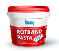 Шпаклевка готовая KNAUF РОТБАНД ПАСТА ПРОФИ финишная 18 кг