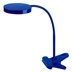 Лампа настольная светодиодная на прищепке ЭРА синий NLED-435-4W-BU