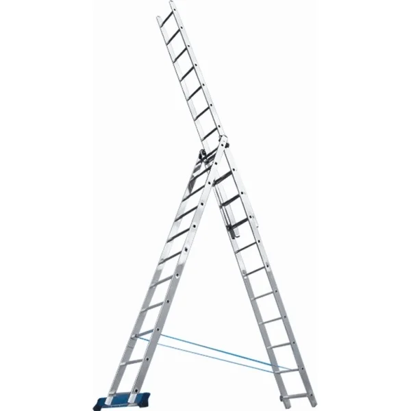 Лестница трехсекционная алюминиевая DOGRULAR 3x7 ступеней (1,73/3,17/4,27)